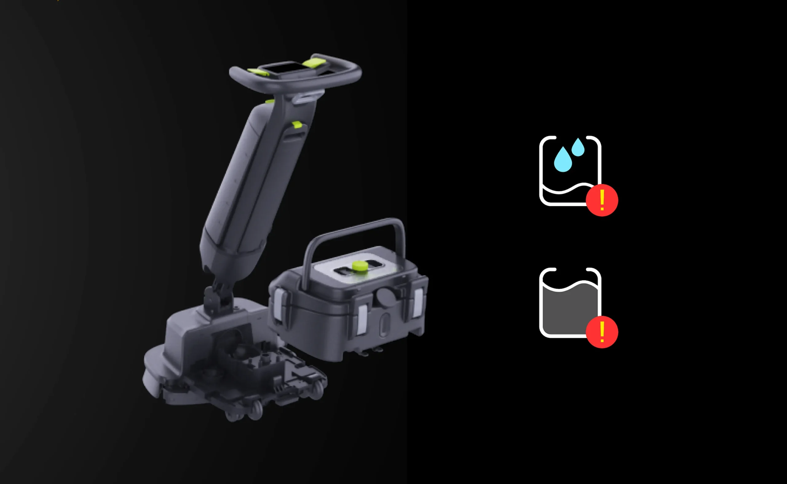 سرویس و نگهداری سریع‌ترطراحی ماژولار با جداسازی سریع قطعات فناوری Quick-Release Modular Design امکان جداسازی و نصب سریع اجزای اصلی مانند برس، تی، مخزن آب و باتری را بدون ابزار تخصصی فراهم می‌کند. این طراحی، زمان سرویس‌های روزانه، شست‌وشوی دستگاه و تعویض قطعات مصرفی را کاهش داده و آماده‌سازی دستگاه برای مأموریت بعدی را سریع‌تر می‌کند.